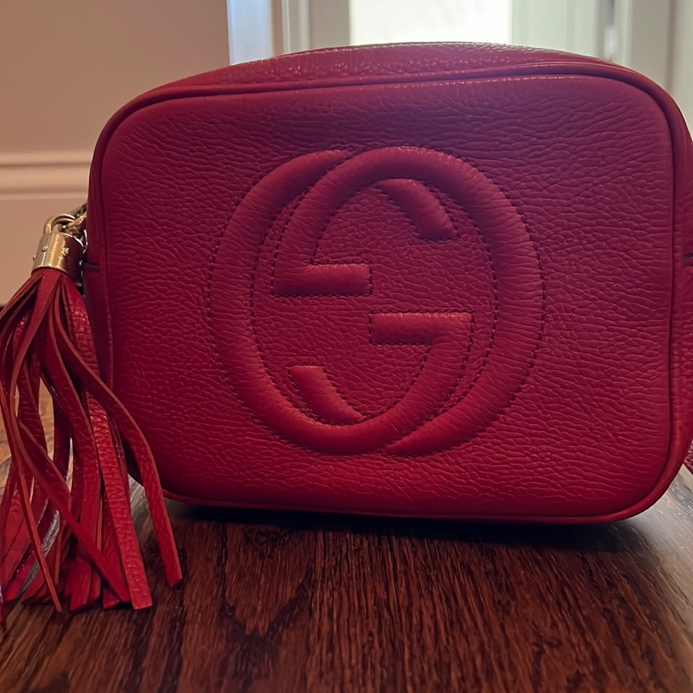 Soho Small Leather Disco Bag